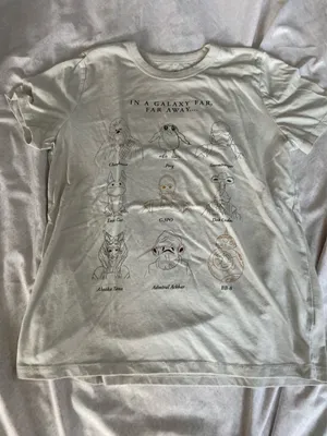 Disney Star wars “in a galaxy far far away” Tshirt thumbnail 3