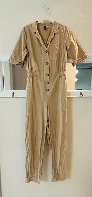 H&M Tan Jumpsuit thumbnail 1
