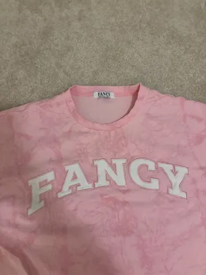 Fancy Boutique D Fancy Oversized Embroidered Tee - Pink Camo thumbnail 2