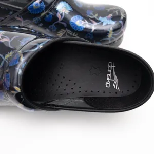 Dansko. Blue Garden Patent Clog.‎ thumbnail 15