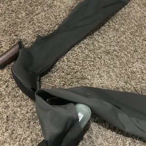 Cape Robbin “Connie” Knee High Boots‎ Army Green Nylon thumbnail 3