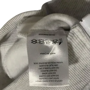 White Fox Charli Cropped Zip Front Hoodie Womens S/M Grey Marle Star Streetwear thumbnail 5