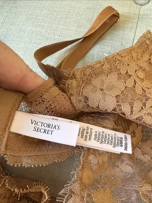 Victoria's Secret Lace Dream angels push up without padding bra in Brown 36DD thumbnail 2