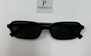 90s small black square sunglasses thumbnail 5
