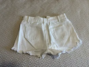 Jean shorts White Size 4 thumbnail 3