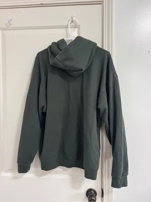 SKIMS Dark Olive Full-Zip Hooded Utility Jacket thumbnail 3