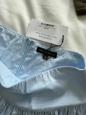 Cotton Candy LA Mini Skirt Blue thumbnail 4