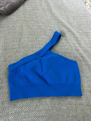 Amazon Workout Top Blue thumbnail 3