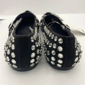 A New Day Issa rhinestone black mary jane ballet flats women’s Size 9 1/2 thumbnail 7