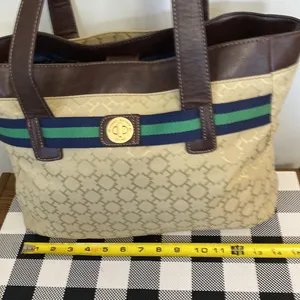 Tommy Hilfiger brown-tan tote bag thumbnail 9