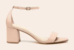 Birdy Grey Natalie Block Heel Sandals Blush Size 8 Sold Out New No Box thumbnail 1