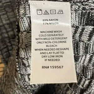 Willow Gray Marled Knit‎ Dress Size Medium thumbnail 6