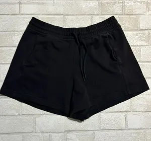 Athleta Black Drawstring Lounge Shorts Size Small thumbnail 1
