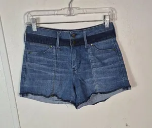 Abercrombie & Fitch Blue Jean Shorts 25 thumbnail 1