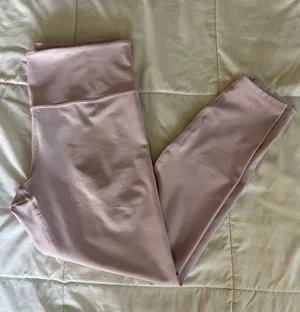 Athleta Light Pink Leggings thumbnail 1