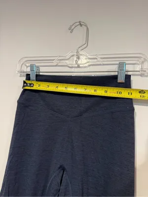 Navy no front seam Balance Athletica High-Waist Leggings thumbnail 2