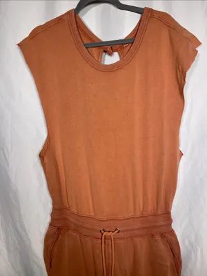 Free People Movement Womens Miss Me Yet Jumpsuit Oversized Small thumbnail 3