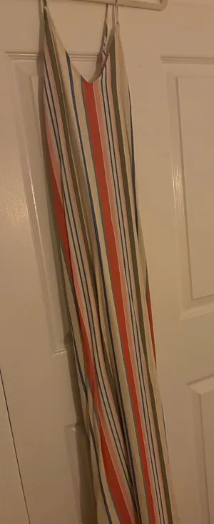 Old Navy Dress Striped Long thumbnail 1
