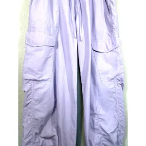 Old Navy Women’s HighWaisted AnkleZip Cargo Joggers Lavender Size Large Nylon thumbnail 5