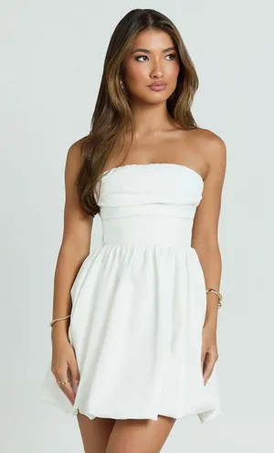 Showpo Mini Dress White thumbnail 1