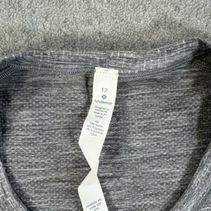 Lululemon Swiftly Tech Short Sleeve Shirt Women's 12 Heathered Gray Stretch Yoga thumbnail 3