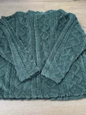 Eddie Bauer Cozy Plush Mock Neck Sweater - Sage Green thumbnail 6