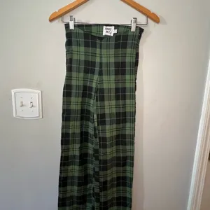 Princess Polly Plaid Green Women's Pants Holiday Plaid thumbnail 2