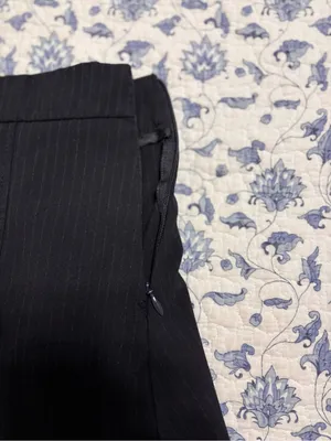 Zara size S dark gray pleated mini skort Y2K thumbnail 5