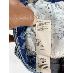 Free People We The Free Women’s Size‎ 28 Distressed High Rise Denim Shorts thumbnail 8