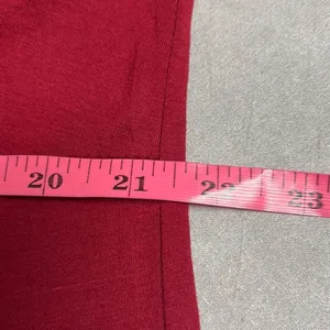 Shein Curve‎ 4XL Red Lune Twist Front V Neck Tshirt Dress Office Corporate Work thumbnail 10