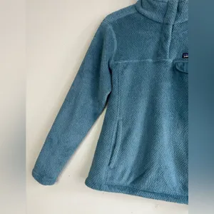 Patagonia Abalone Blue Women’s Re-Tool Snap T Fleece Pullover Jacket Size S thumbnail 3
