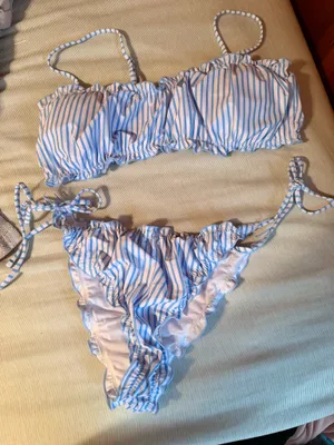 Blue Shein Bikini thumbnail 1