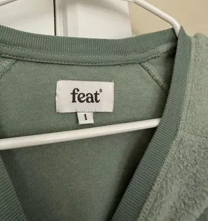 Feat Crewneck Sweatshirt Blue Size L thumbnail 2