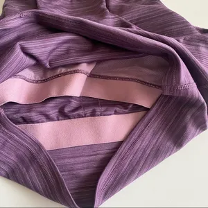 Athleta Conscious Crop‎ in Powervita purple crop top high neck thumbnail 7