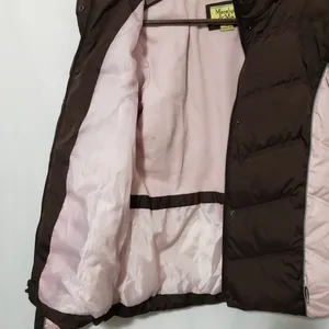 Maralyn & Me M Pink Brown Gorpcore Puffer Ski Jacket thumbnail 7