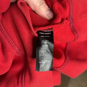 Kimes Ranch Red Hoodie Western Logo Cowgirl Pullover Sweatshirt Size Medium thumbnail 11