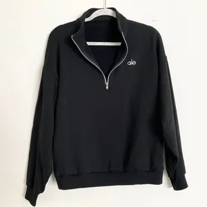 Alo Yoga Accolade 1/4 Zip Pullover Black M thumbnail 2
