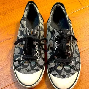 Coach Black Signature Canvas Sneakers thumbnail 3