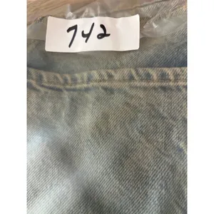 We The Free Free People Wide Leg Carpenter Jean Women 30 Light Wash High Rise thumbnail 13
