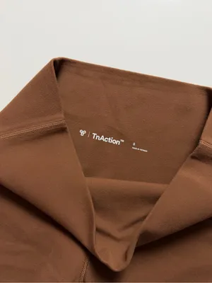 TNAction Aritzia Hi-Rise Biker Activewear Shorts, Brown, Size S thumbnail 4