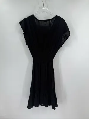 Rails Tara Lace Detail Mini Dress Black size medium thumbnail 3