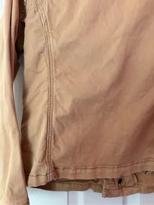 Maison Scotch- Scotch and Soda lightweight camel brown moto jacket- see sizing thumbnail 10