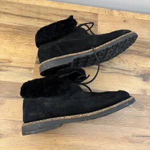 Birkenstock Bakki Suede Leather Lace Up Chukka Ankle Boot Bootie thumbnail 9