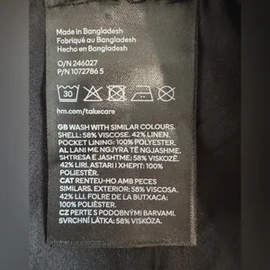 H&M Classic Black Mini Skirt Size‎ 6 thumbnail 8