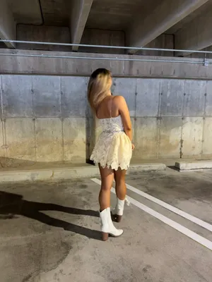 For Love & Lemons Dress Lace Mini thumbnail 5