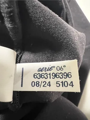 Offline by Aerie Real Me 7/8 Legging Hi-Rise Black Size Medium thumbnail 6
