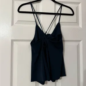 Banana Republic Navy Twist-Front Camisole thumbnail 2
