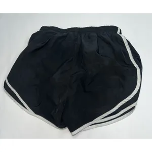 Nike Dri Fit Tempo Shorts Women Small Black White Brief Lined Running Athletic C thumbnail 5
