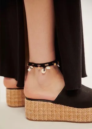 NWT Free People Ariana Ost Summer Games Anklet ~ SOLD OUT thumbnail 1