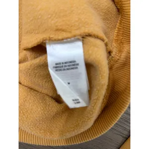 Lucky Brand Oversized Mustard Yellow Crewneck Women's Sweatshirt Size Medium thumbnail 7
